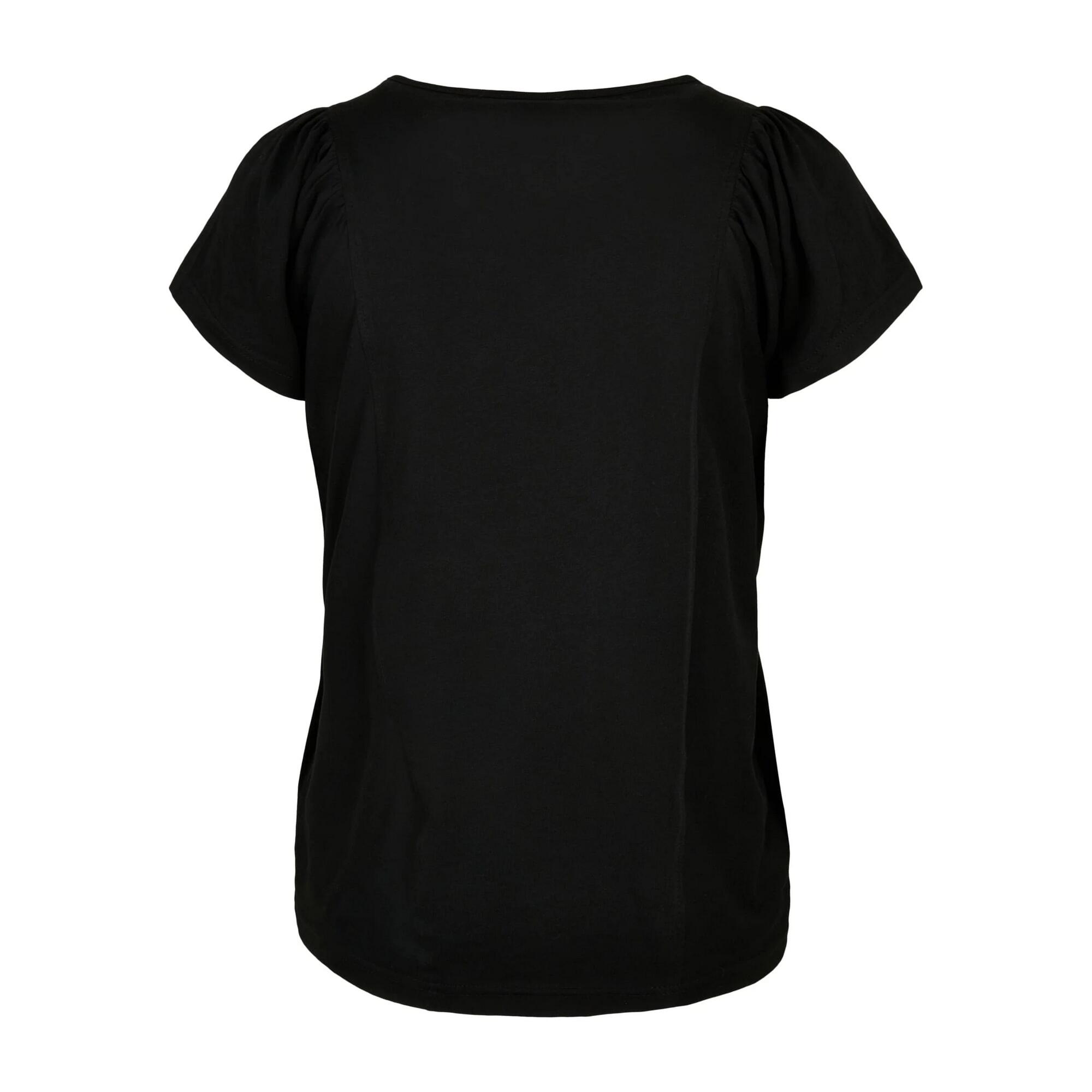 Felpa Con Cappuccio Donna Urban Classics Nero 2/3