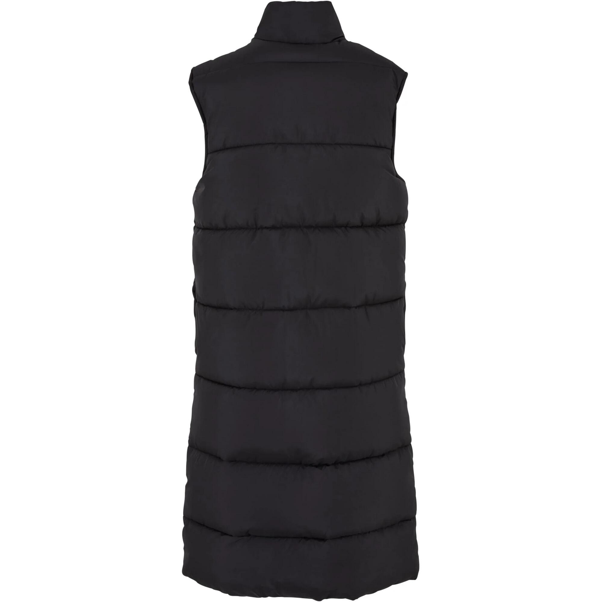 Gilet Lungo Piumino Donna Urban Classics Nero 2/2