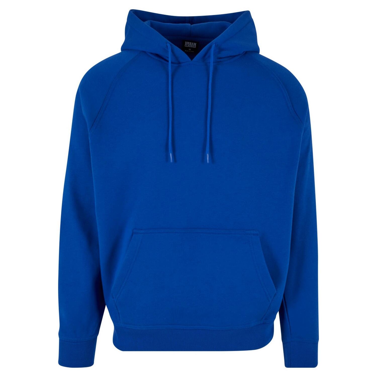 URBAN CLASSICS Casaco com capuz Blank para homem Azul Real