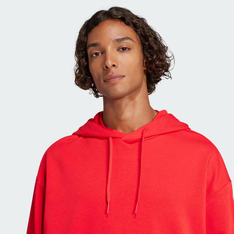 Bluza z kapturem Essentials Loose-Fit 3 Bar Logo French Terry