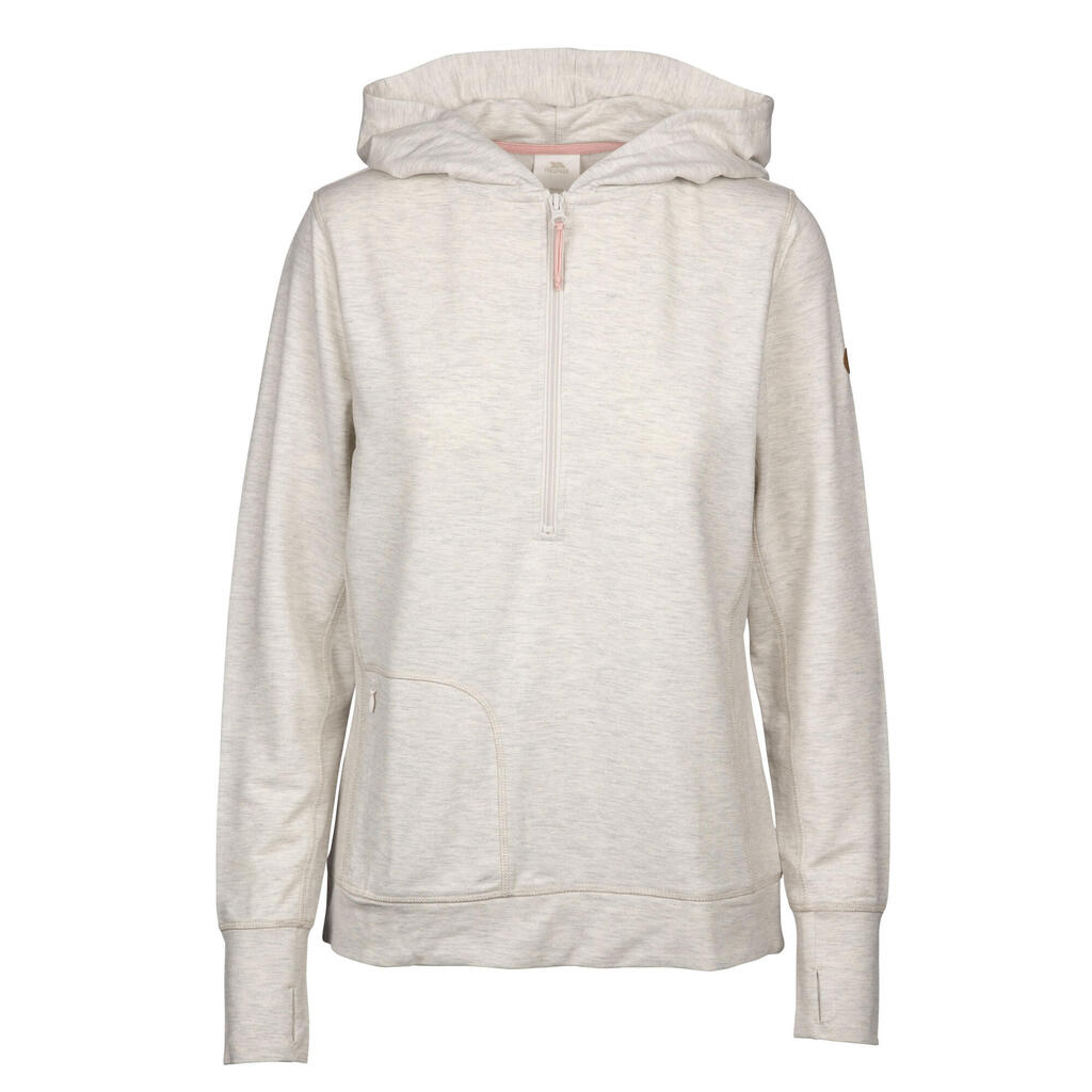 Womens/Ladies Zia Hoodie (Cream Marl)