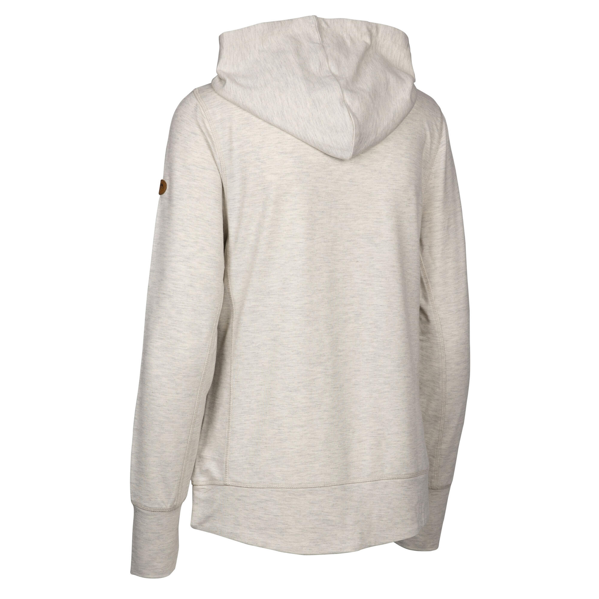 Sweat À Capuche ZIA Femme (Blanc Cassé Chiné) 2/5