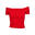 Tricou Drumeții În Natură Urban Classics Off Shoulder Cu Nervuri Femei