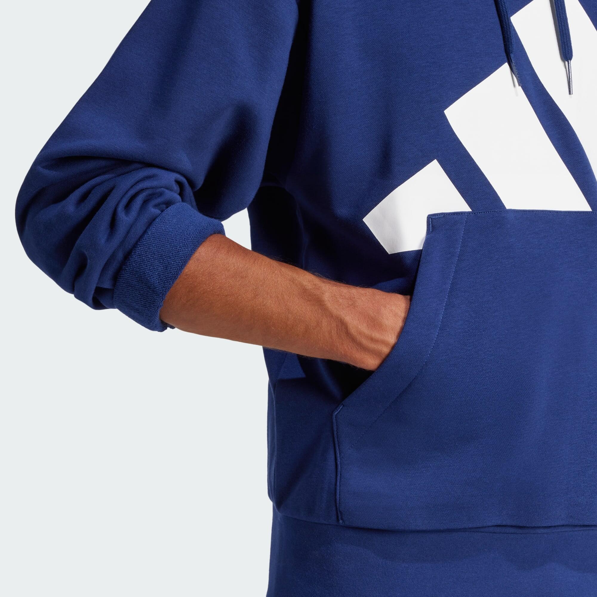 Sweat-shirt à capuche French terry grand logo Essentials 5/5