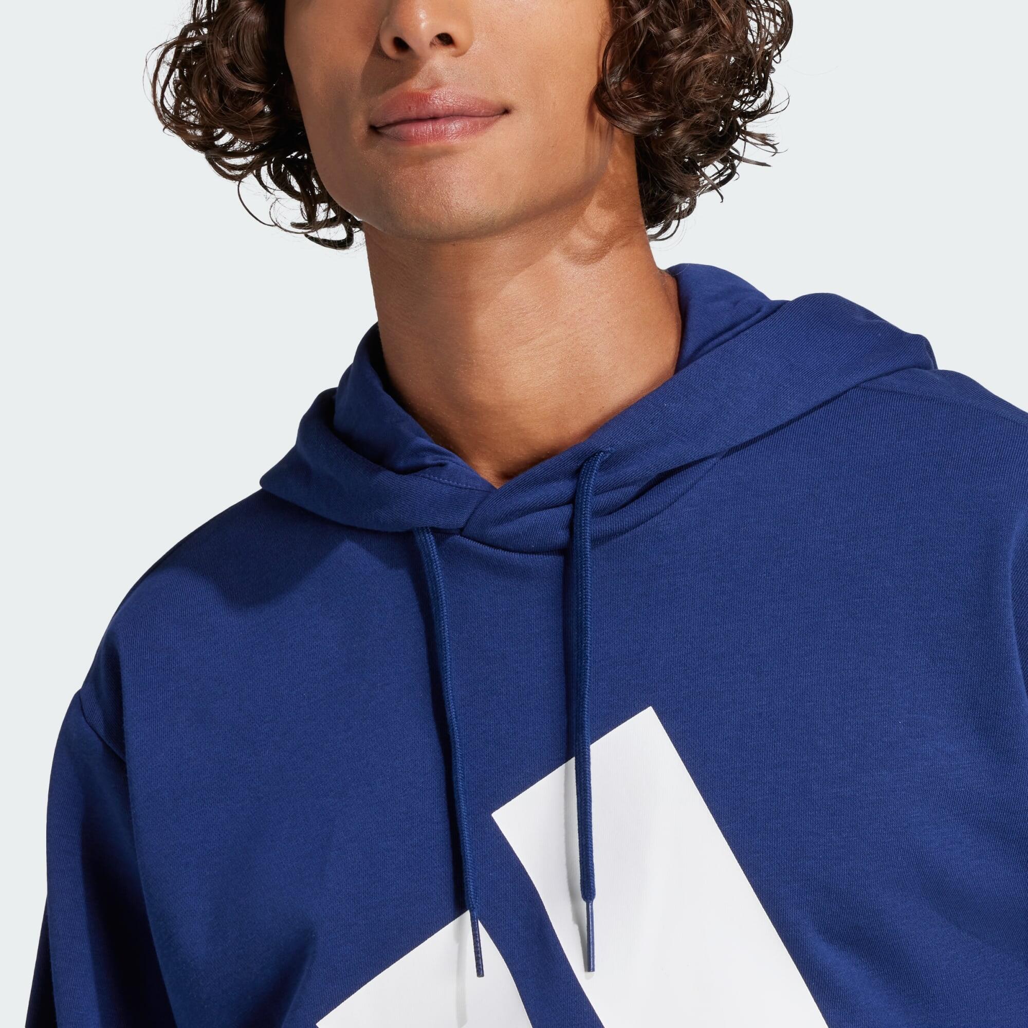 Sweat-shirt à capuche French terry grand logo Essentials 4/5