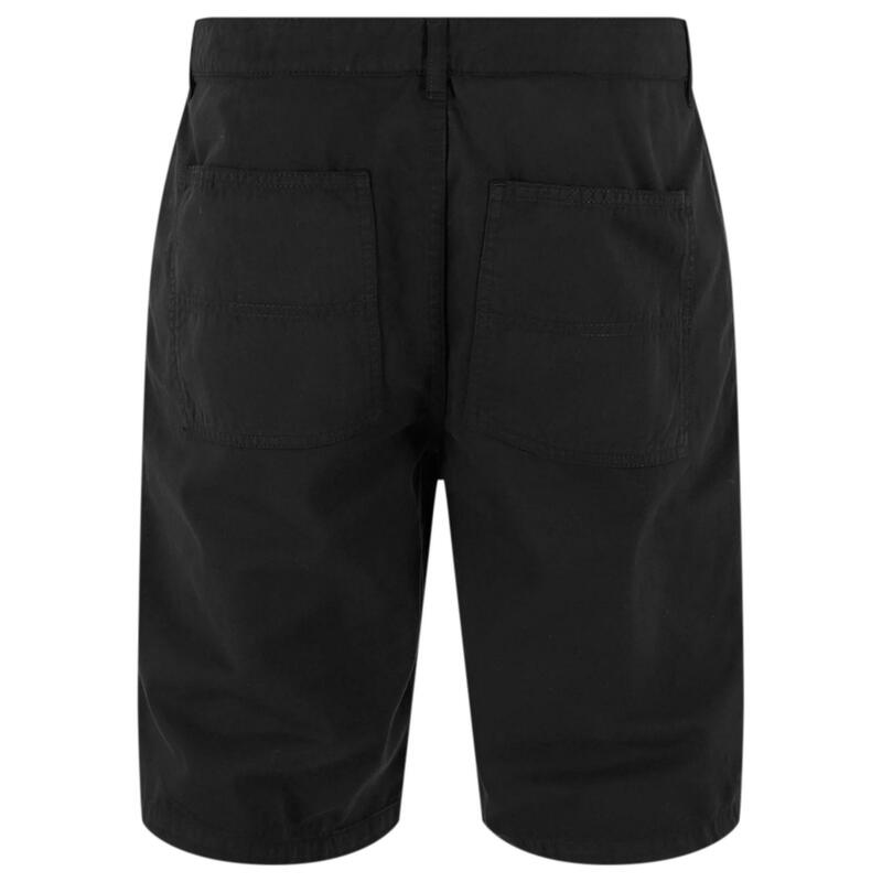 Heren Organic Skater Shorts (Zwart)