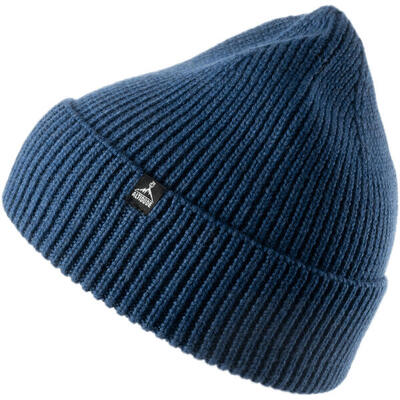 Winter Mütze Solid Ripp Strickmütze Unisex Beanie 100% Merino Wolle