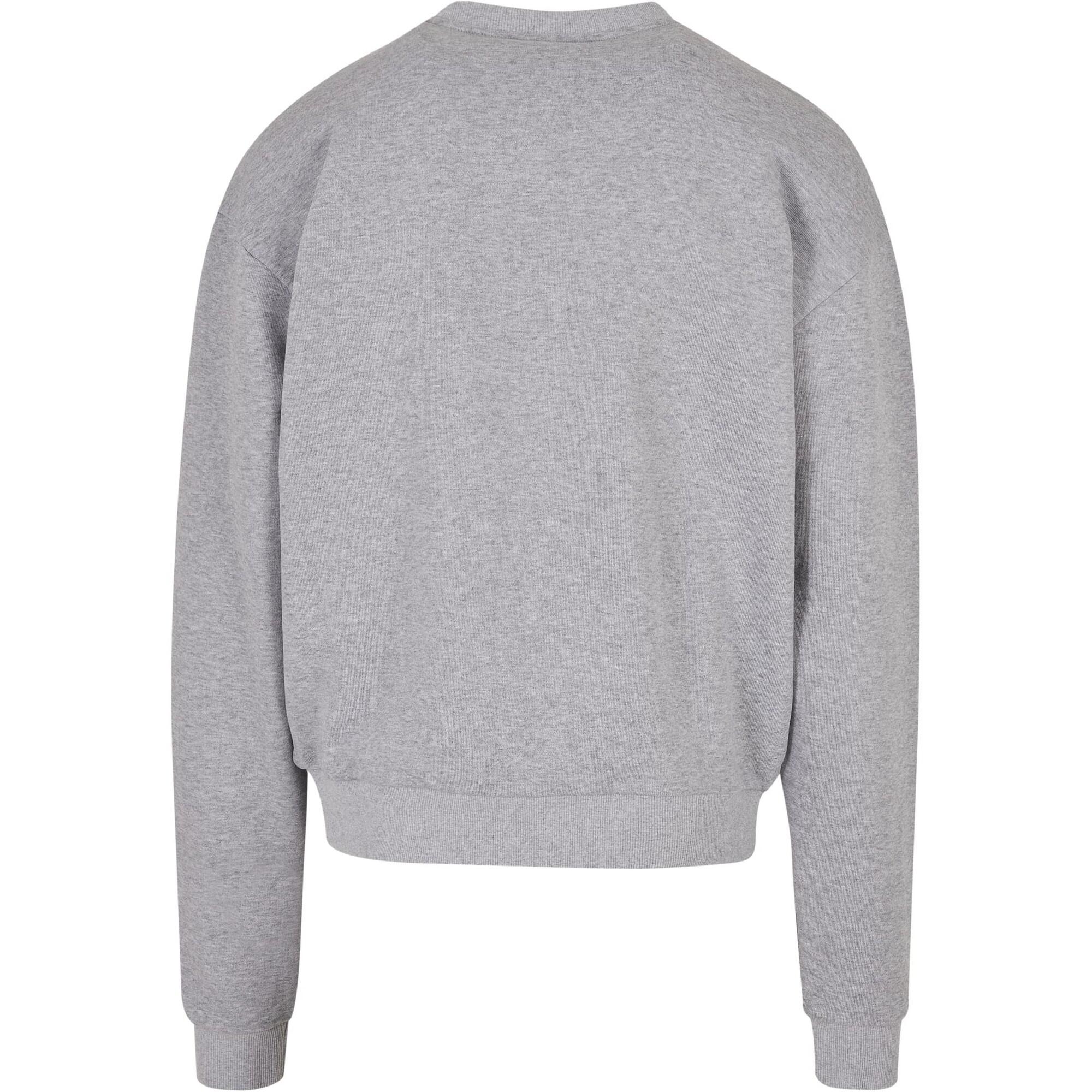 Felpa Girocollo Uomo Urban Classics Grigio 2/3