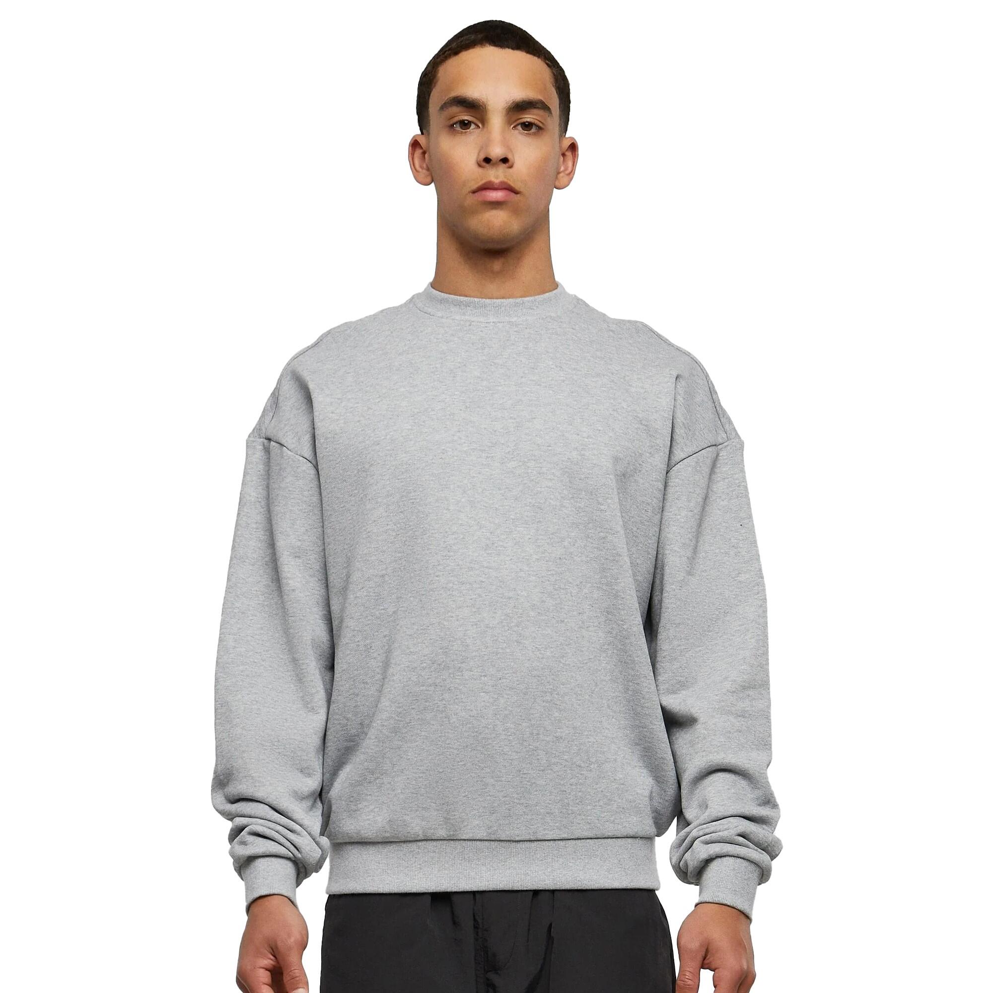 Felpa Girocollo Uomo Urban Classics Grigio 3/3