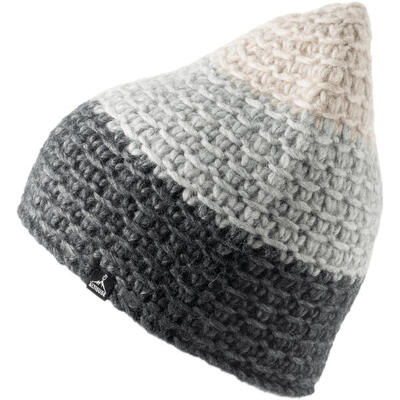 Wintermuts nest trio grof gebreide unisex beanie lam merino wol