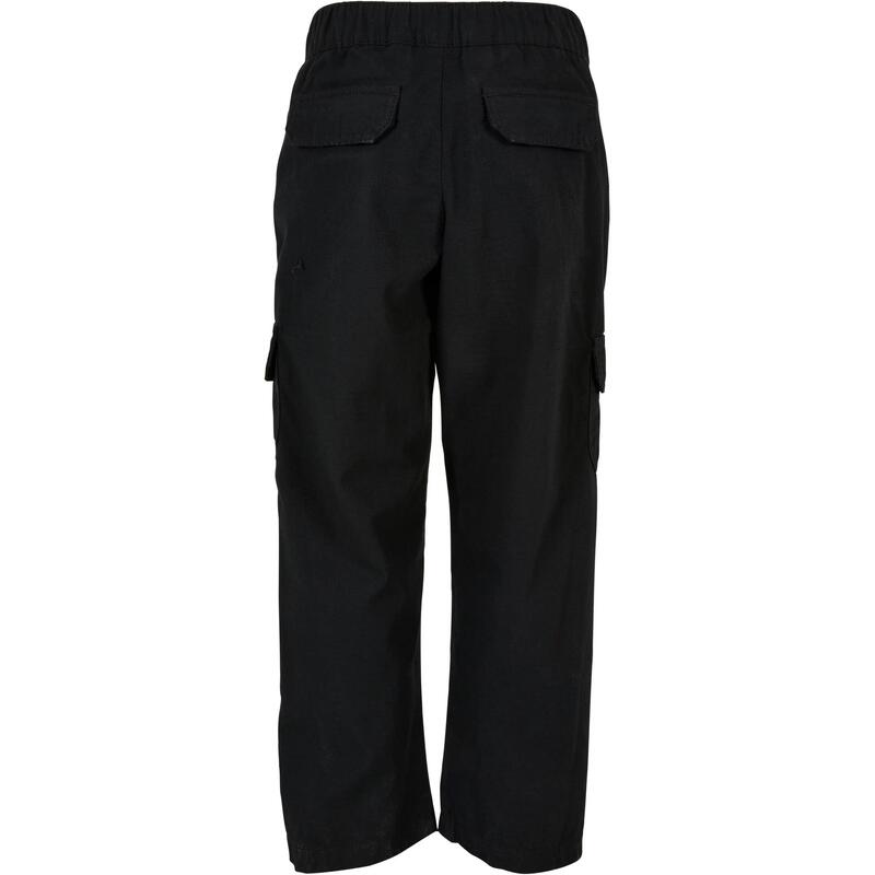 Jongens Ripstop Cargo Broek (Zwart)