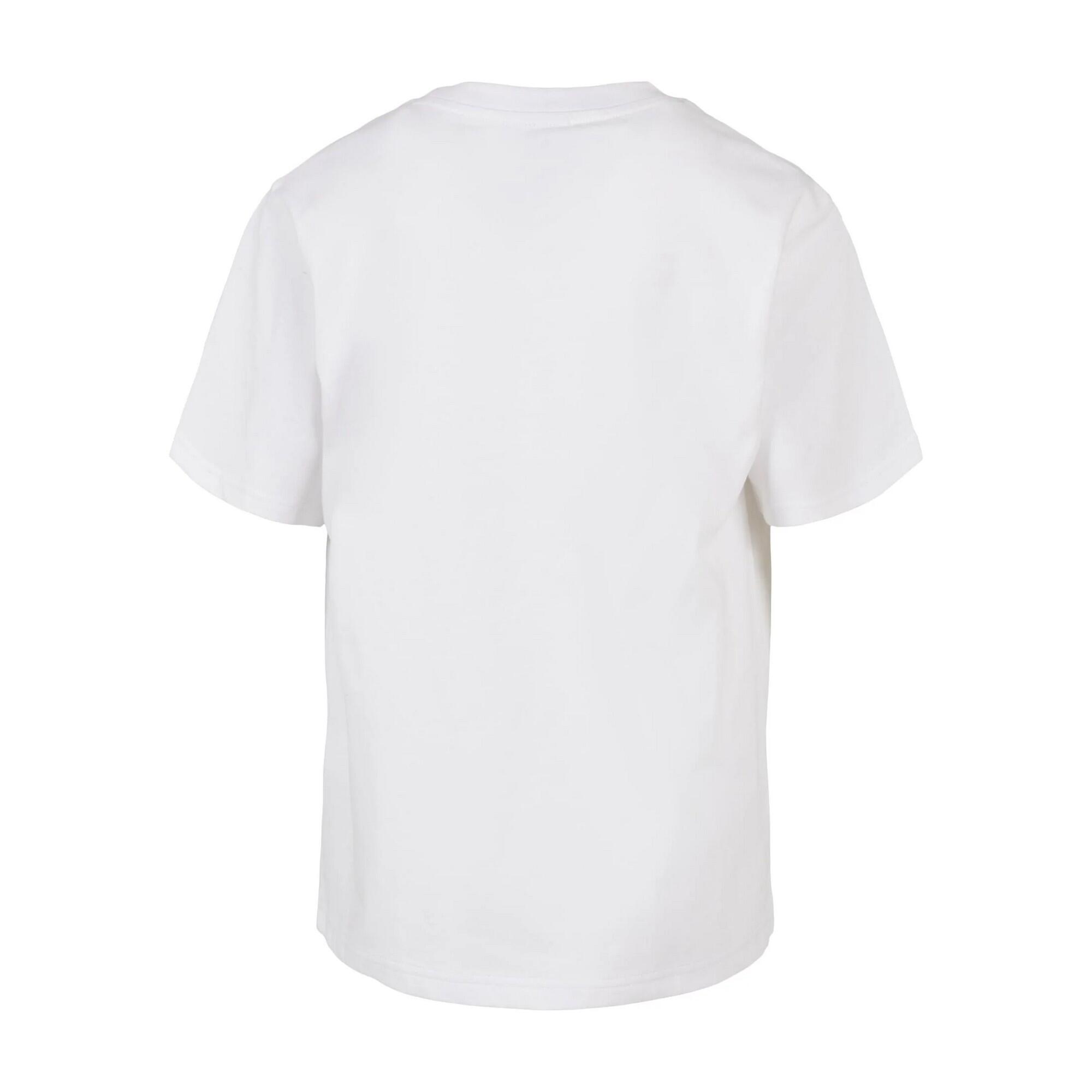 Maglietta Alto Ragazzi Urban Classics Bianco 2/4
