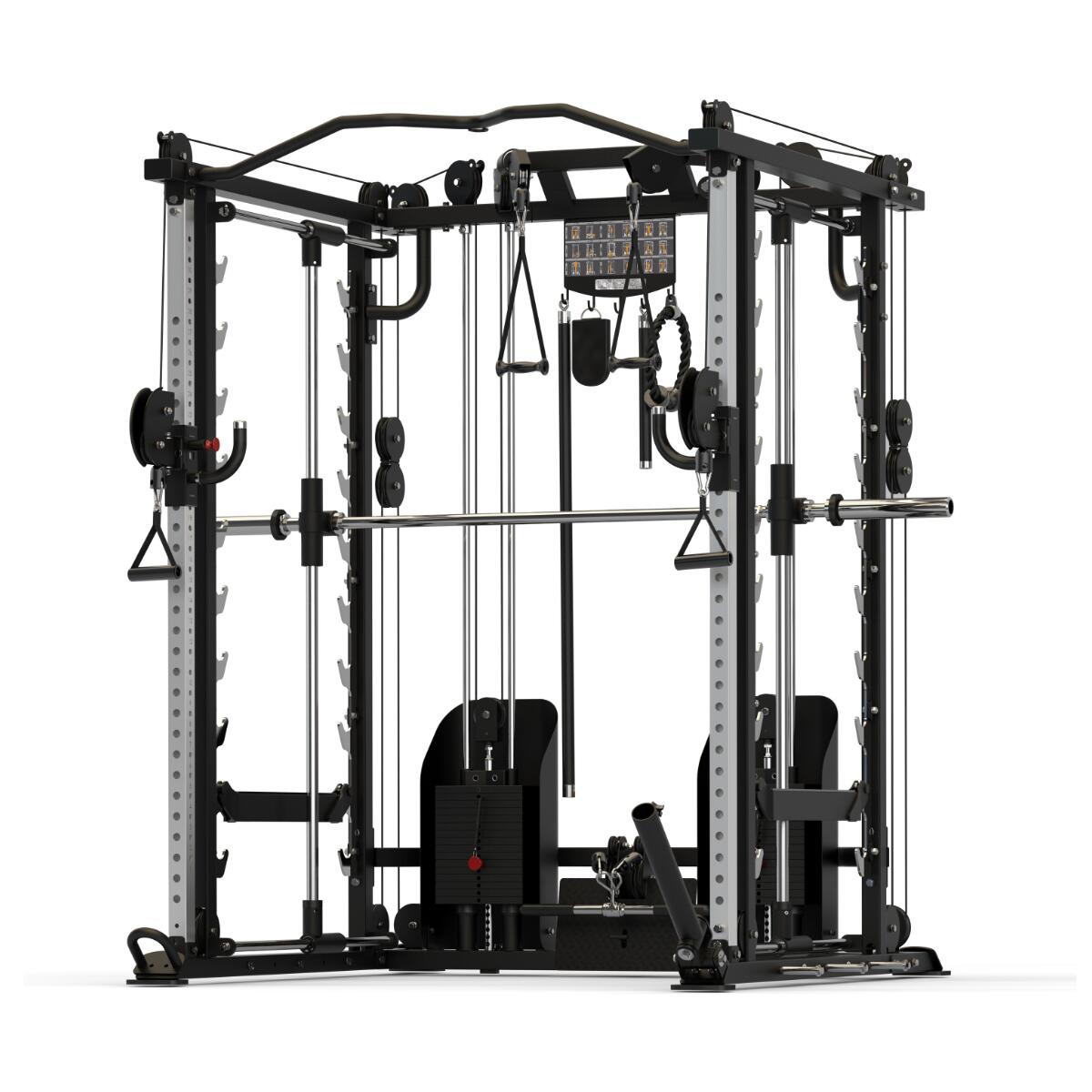 Toorx - Asx-9000 3d Counterbalanced Smith Machine - Appareil Multifonction - Noir - Taille Unique - Decathlon
