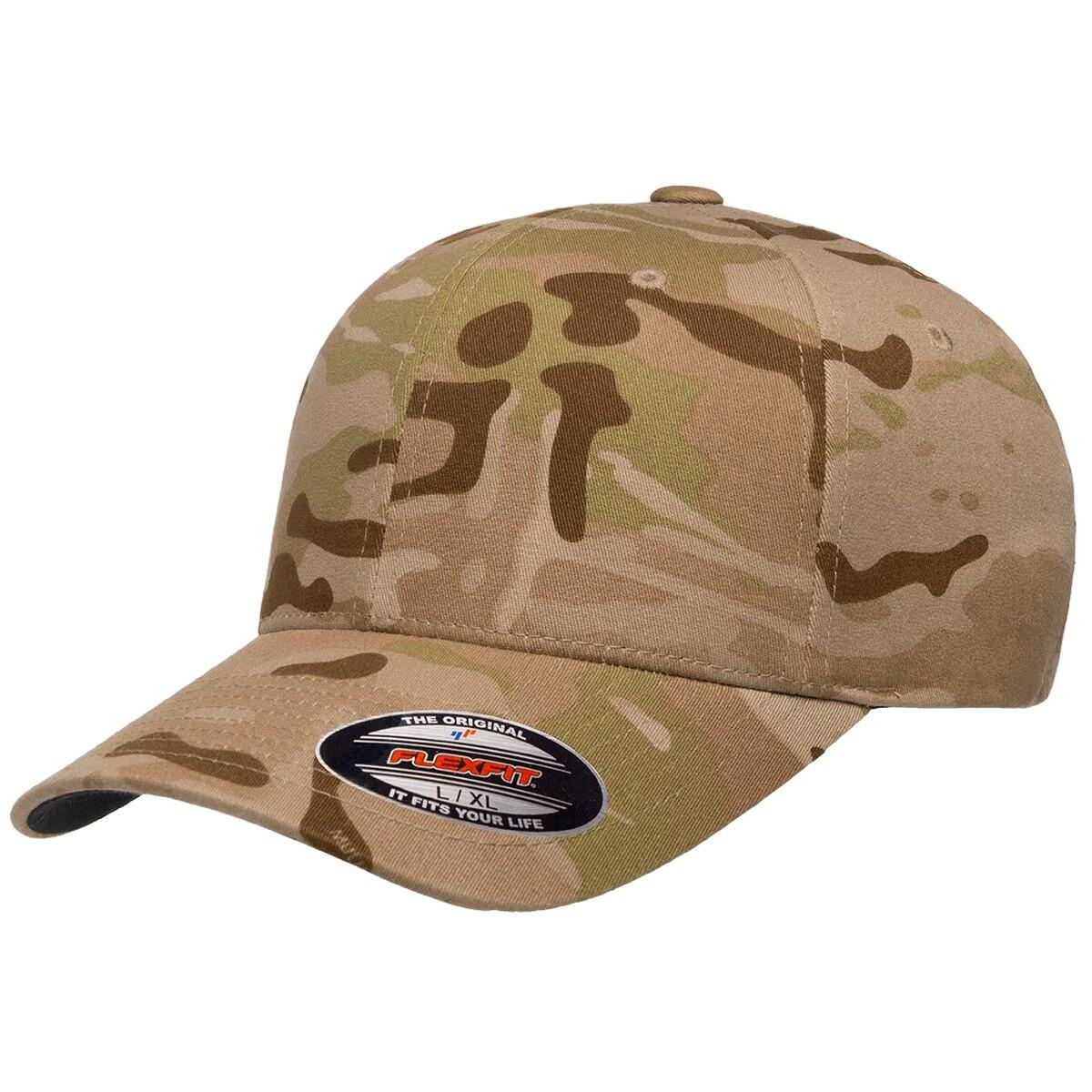 Cappellino Da Baseball Flexfit Multicam Kaki 3/3