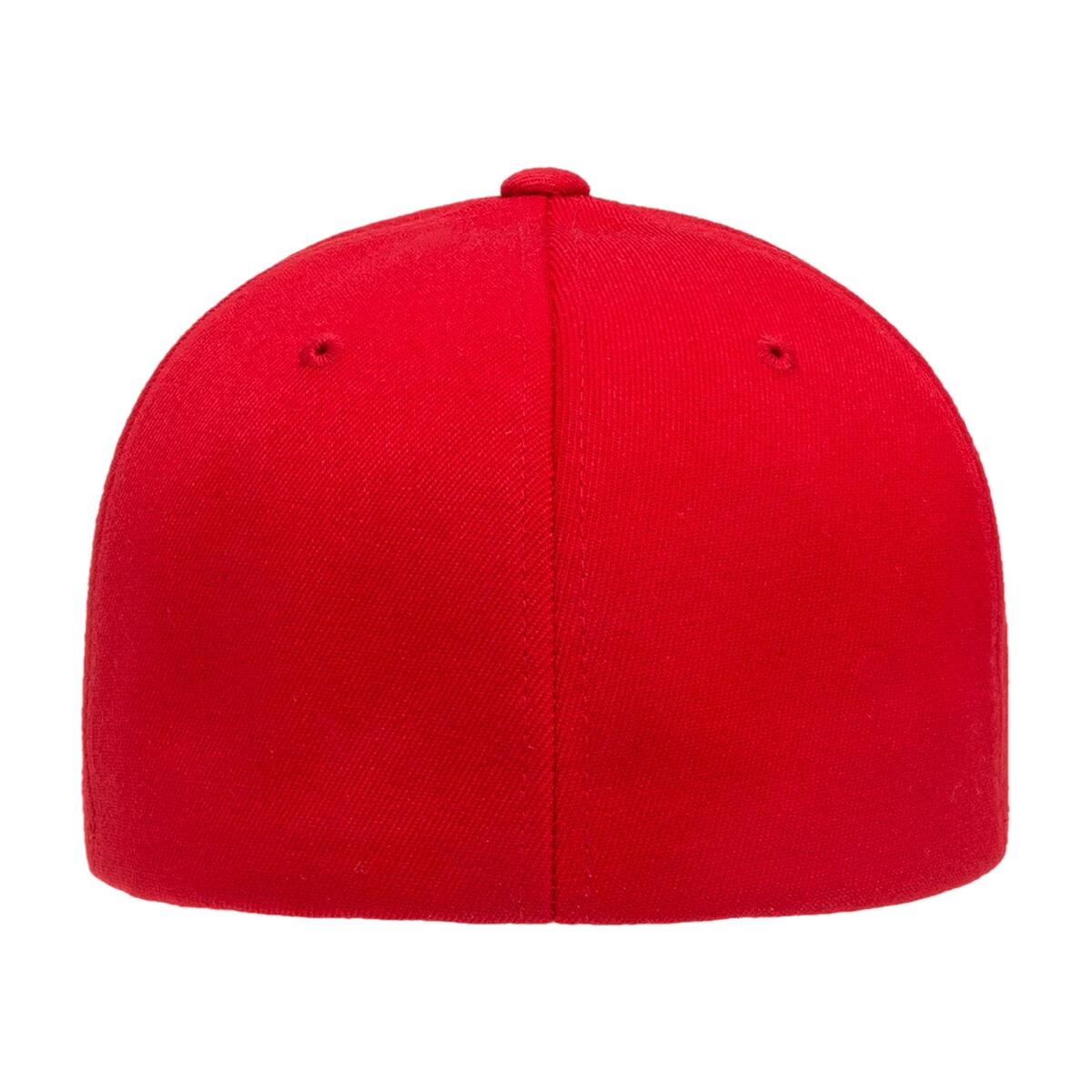 Cappellino Da Baseball Flexfit Rosso 2/3