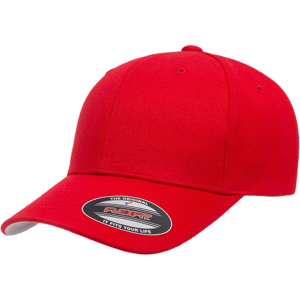 Cappellino Da Baseball Flexfit Rosso 3/3
