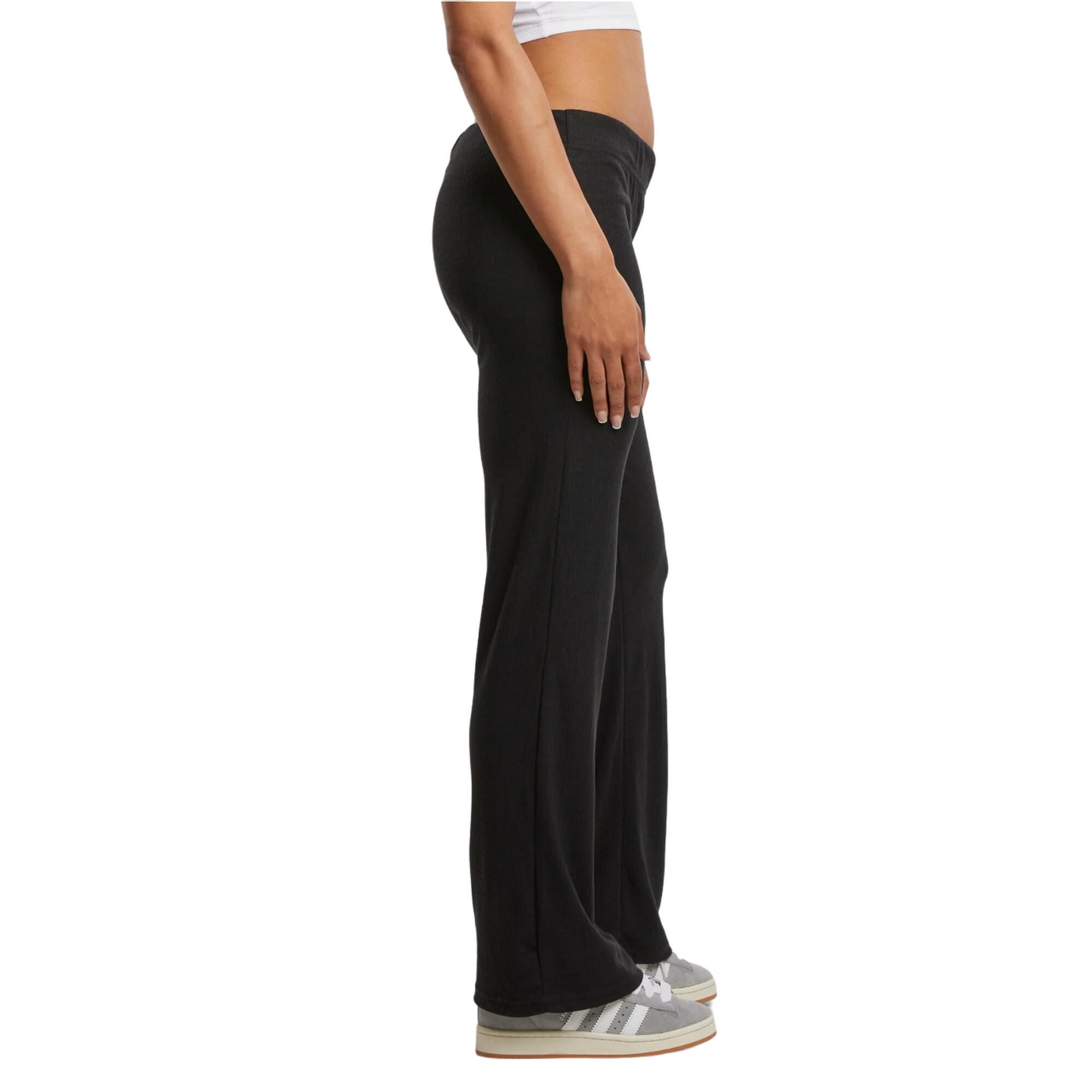 Pantalone A Costine Donna Urban Classics Nero 3/3