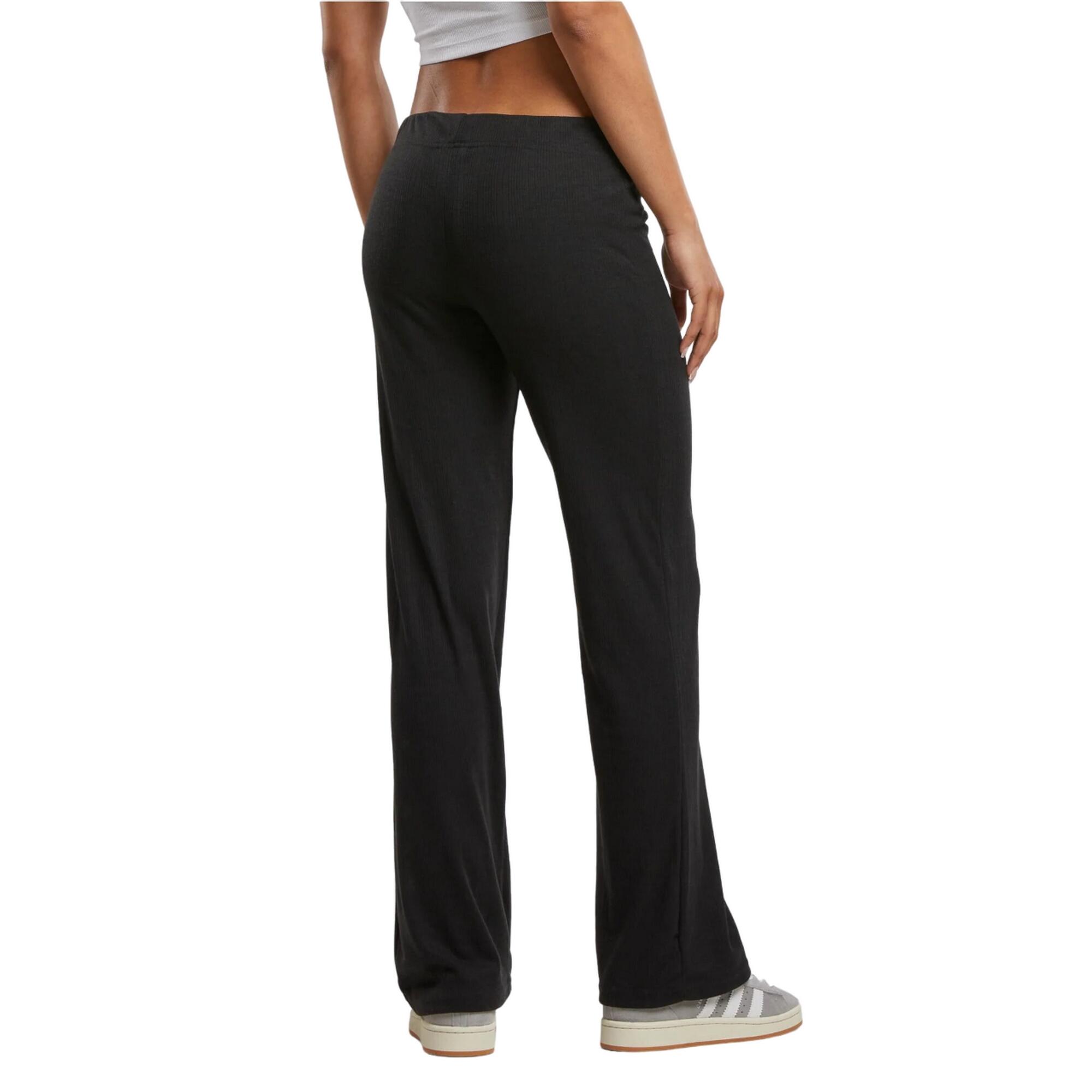 Pantalone A Costine Donna Urban Classics Nero 2/3