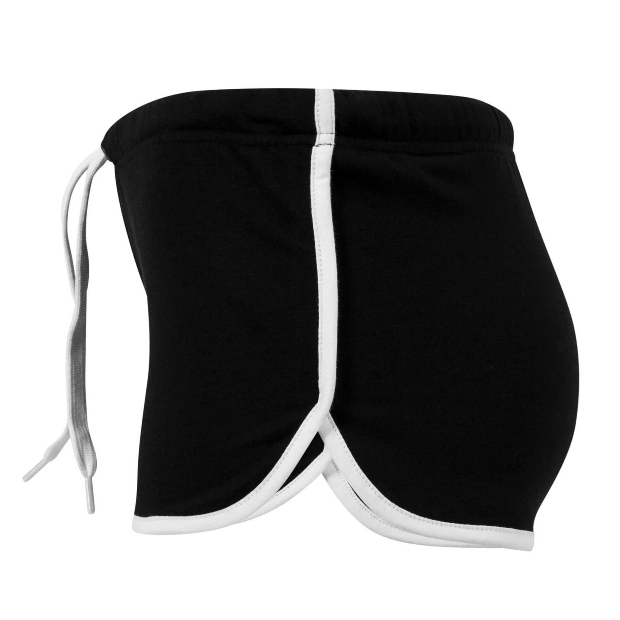 Pantaloni Caldi Donna Urban Classics Nero Bianco 3/3