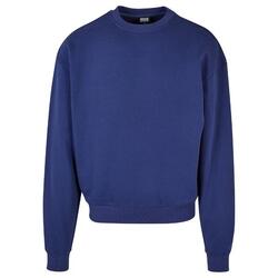 Heren Ultra Zware Crew Hals Sweatshirt (Ruimte Blauw)