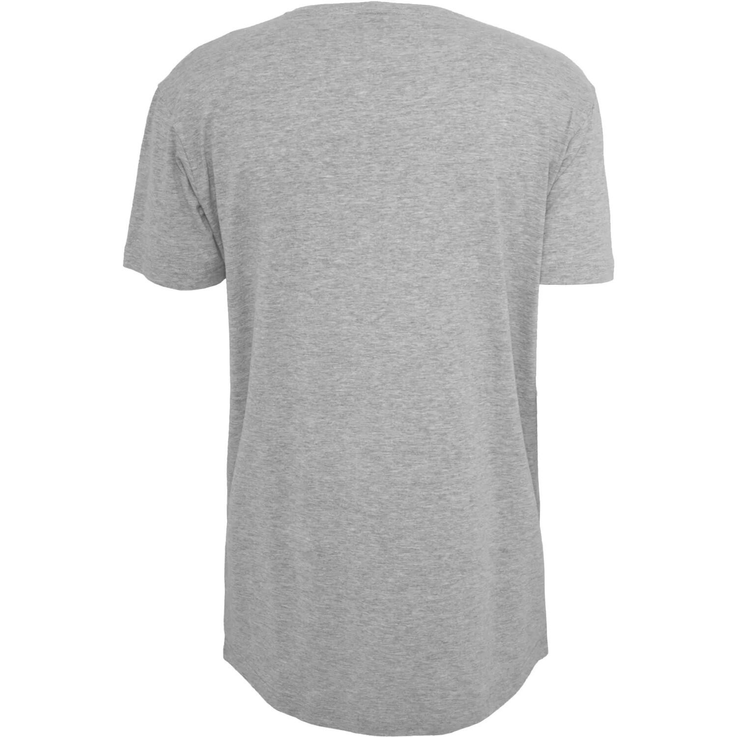 Maglietta Lungo Modellato Uomo Urban Classics Grigio 2/2