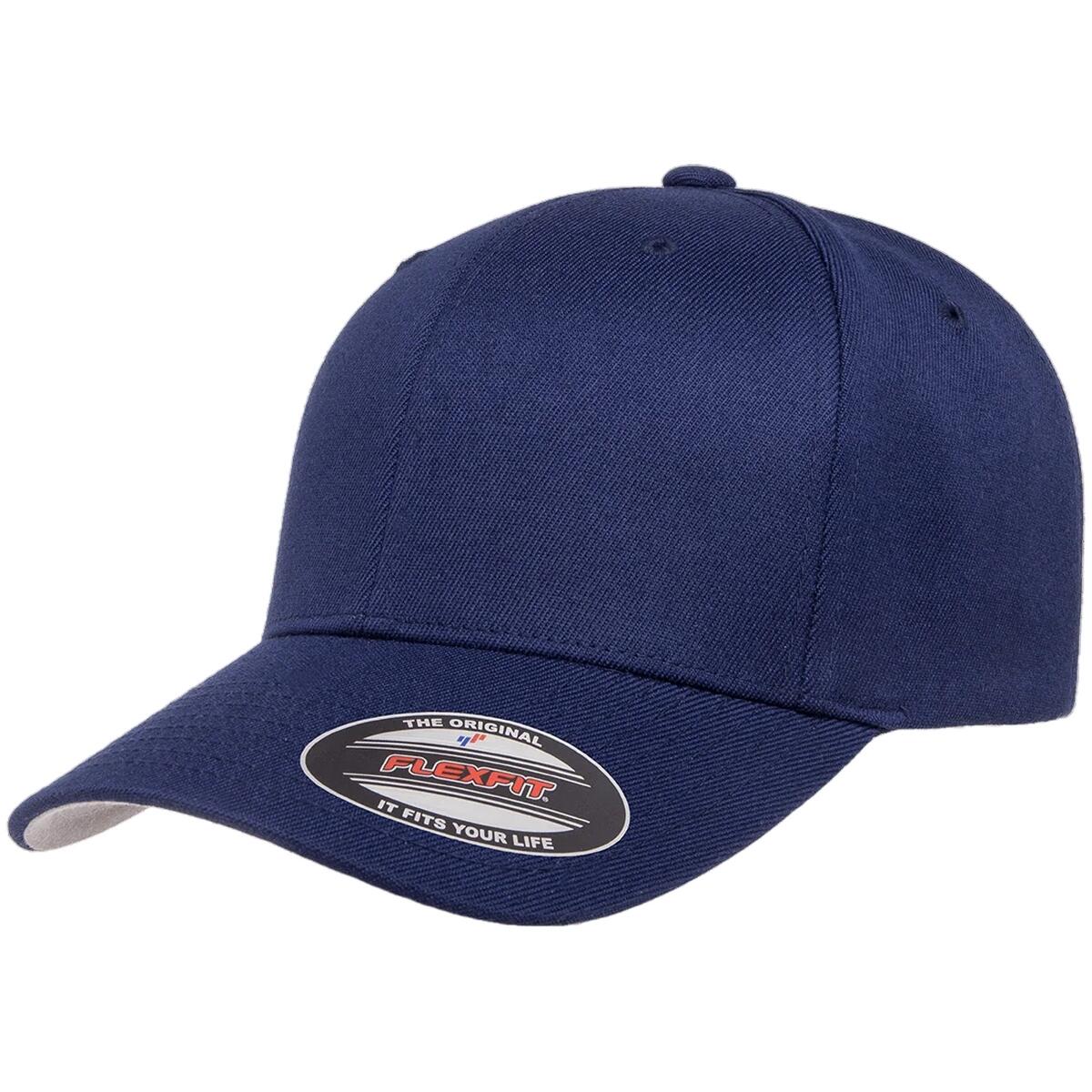 Cappellino Da Baseball Flexfit Blu Navy 3/3