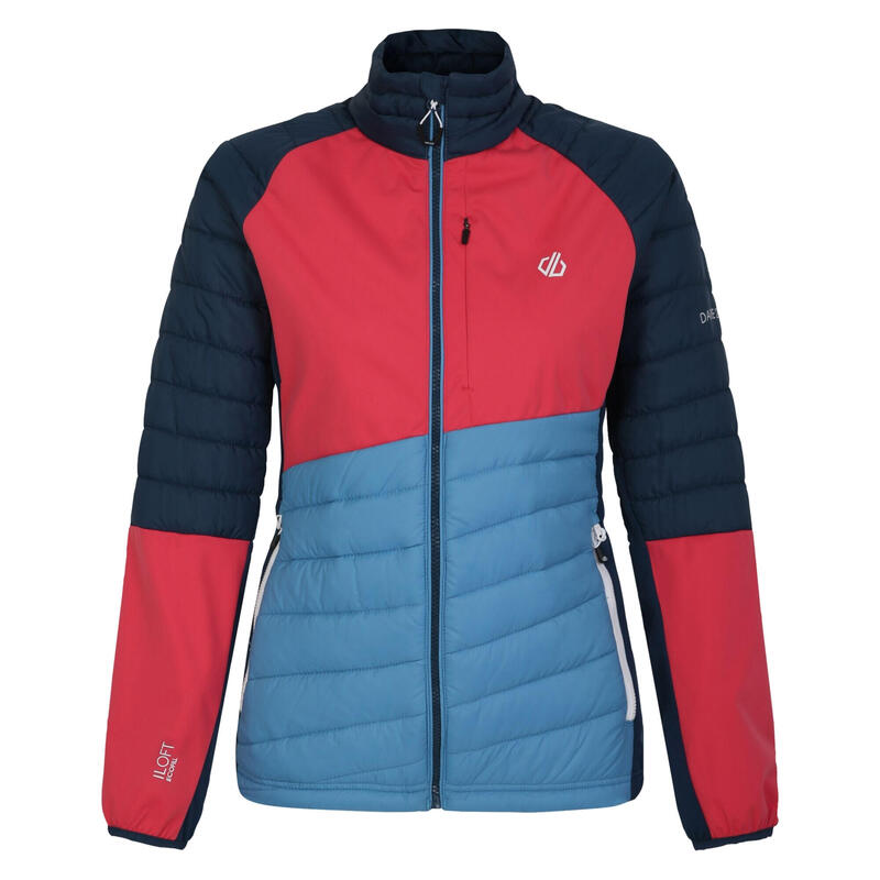 Veste Hybride LEXAN Femme (Bleu Pâle / Rose Vif)