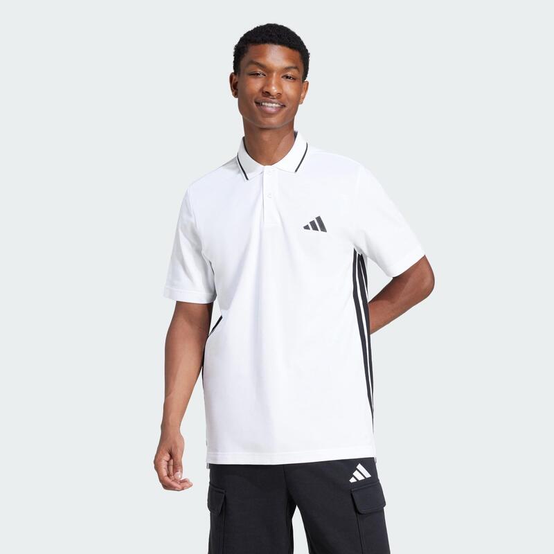 Polo piqué 3 bandes Essentials