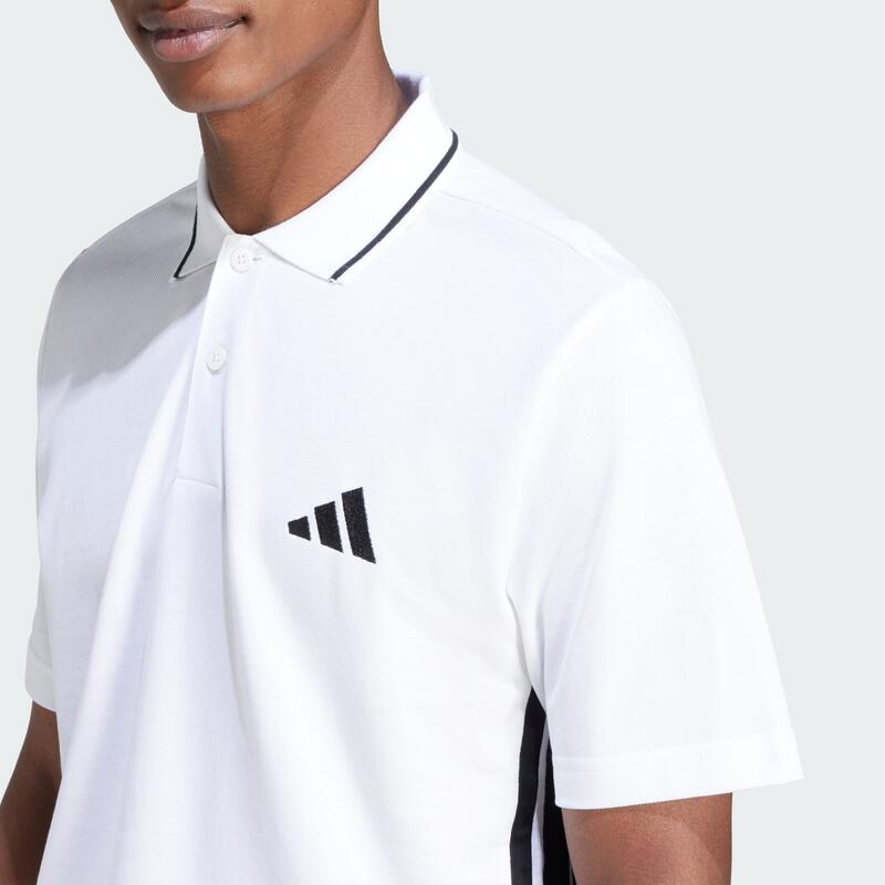 Polo piqué 3 bandes Essentials