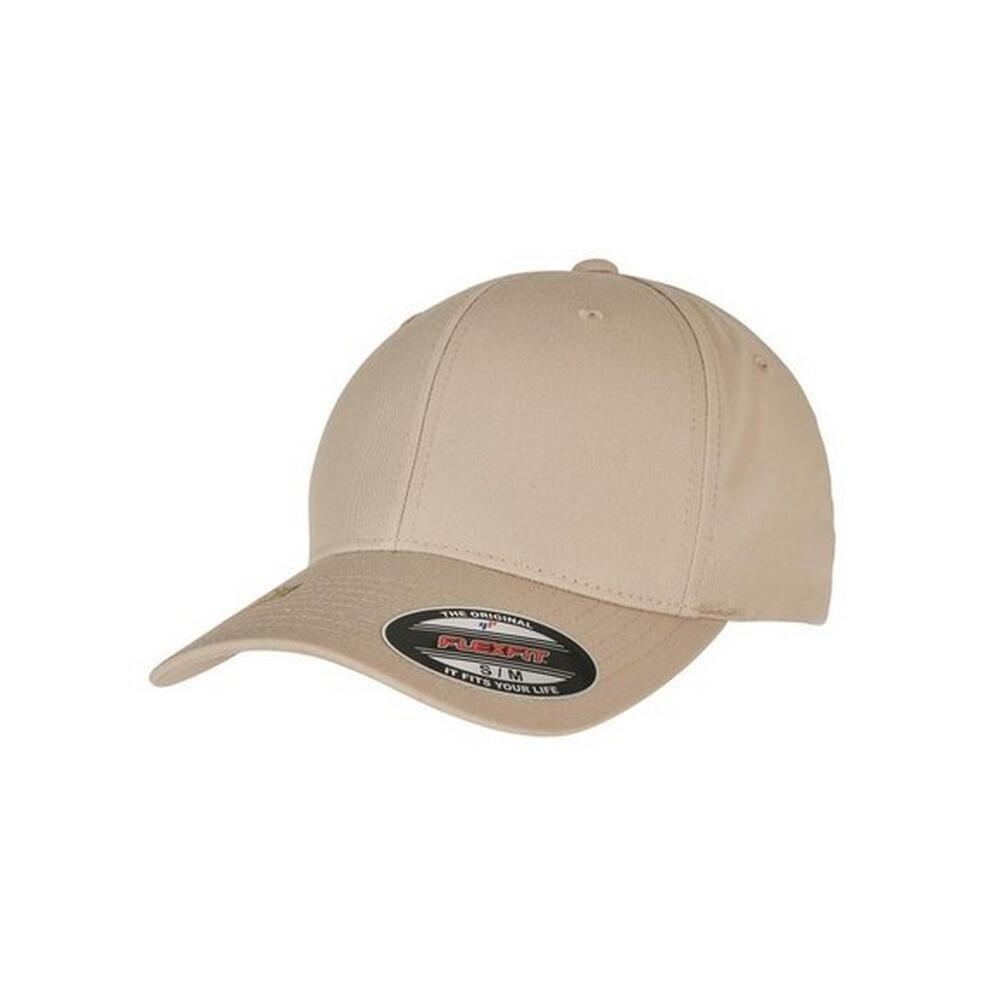 Cappellino Da Baseball Flexfit Marrone Kaki 3/3