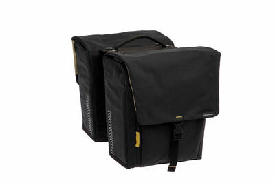 Dubbele fietstas tulum double mik 32l black