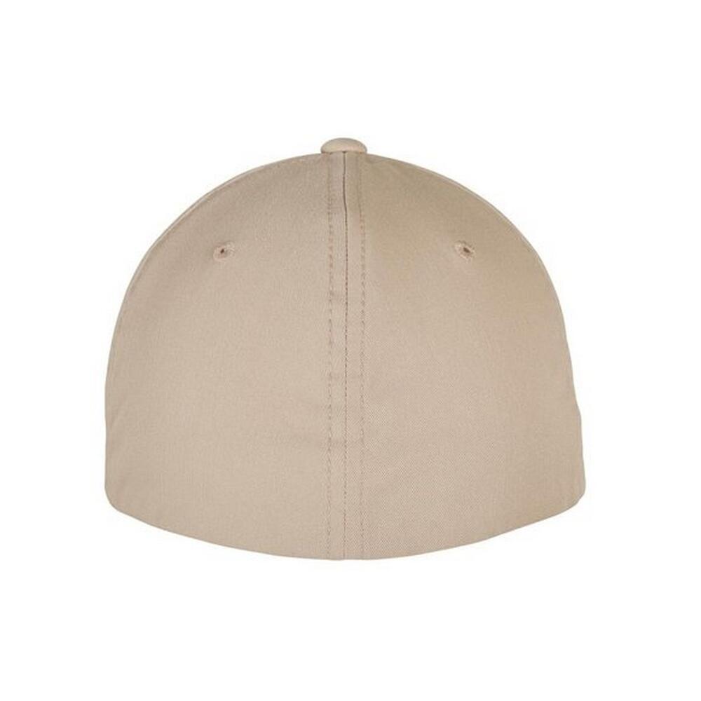 Cappellino Da Baseball Flexfit Marrone Kaki 2/3
