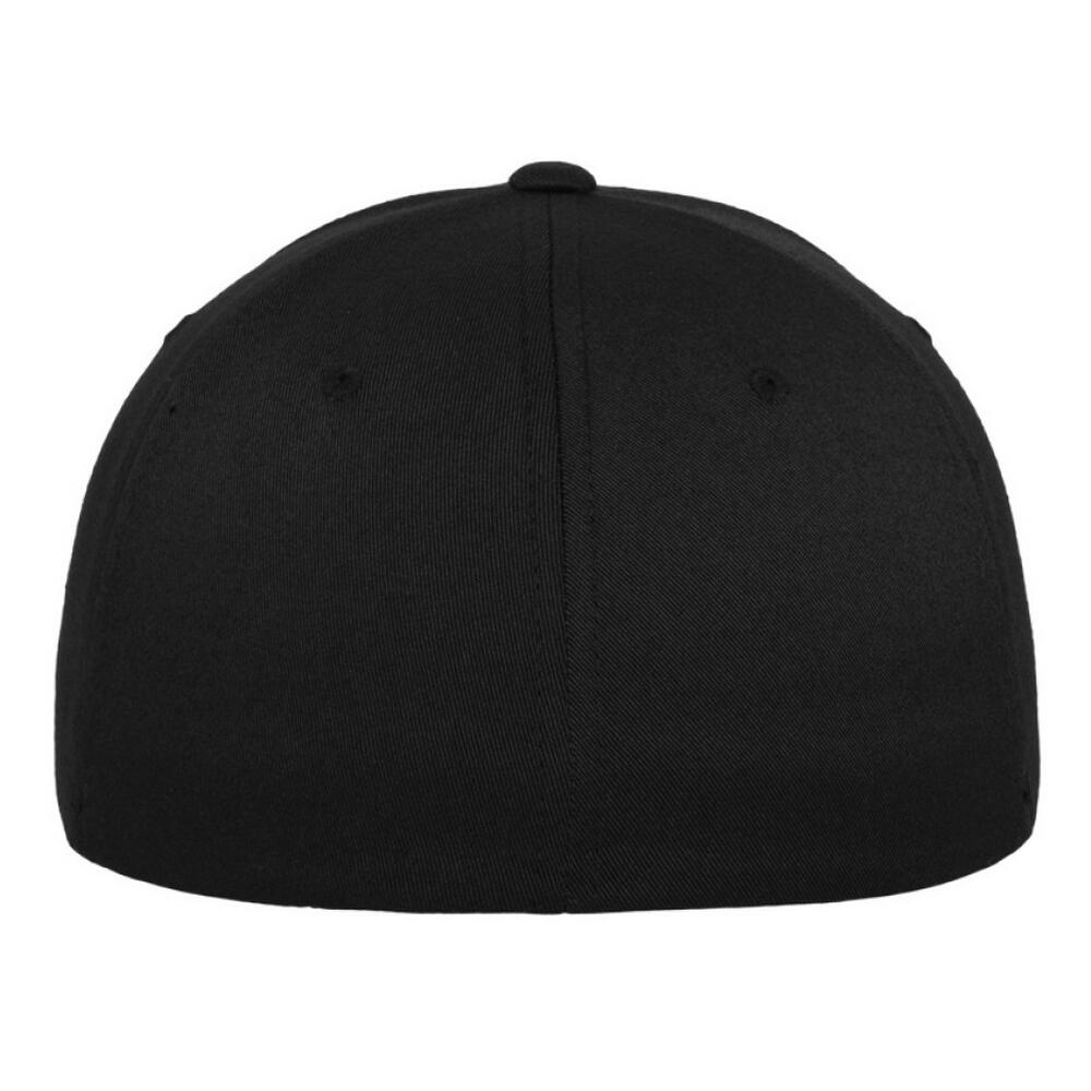 Cappellino Da Baseball 5 Pannelli Flexfit Nero 2/3