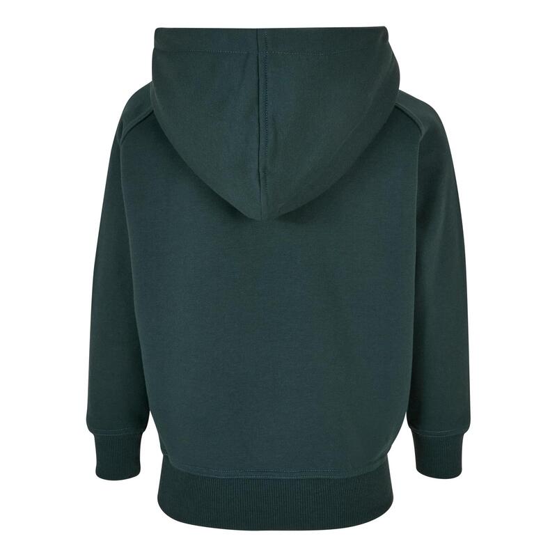 Jongens Blanco Effen Hoodie (Fles groen)