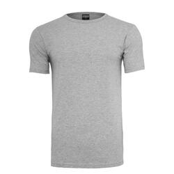 Effen Stretch Tshirt Heren (Grijs)