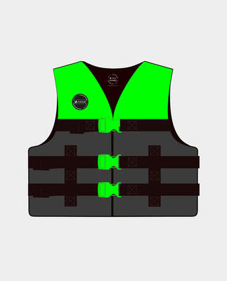 50N Nylonweste – junior – Grün – 30/40 kg
