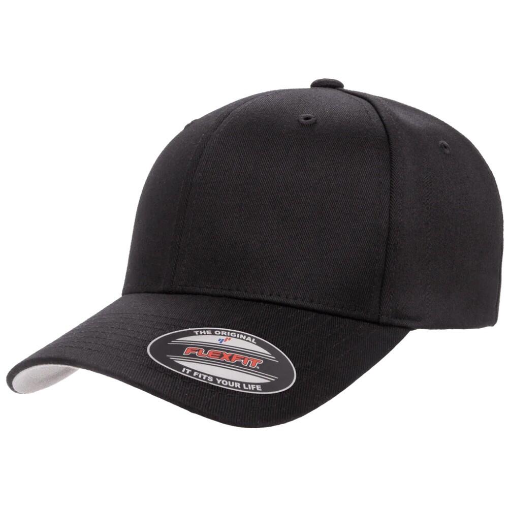 Cappellino Da Baseball Lettino Flexfit Nero 3/3