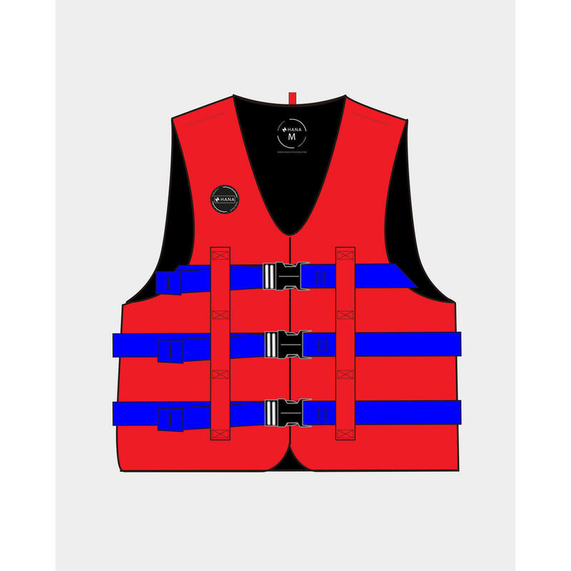 HEAVY DUTY vest 50N Rood