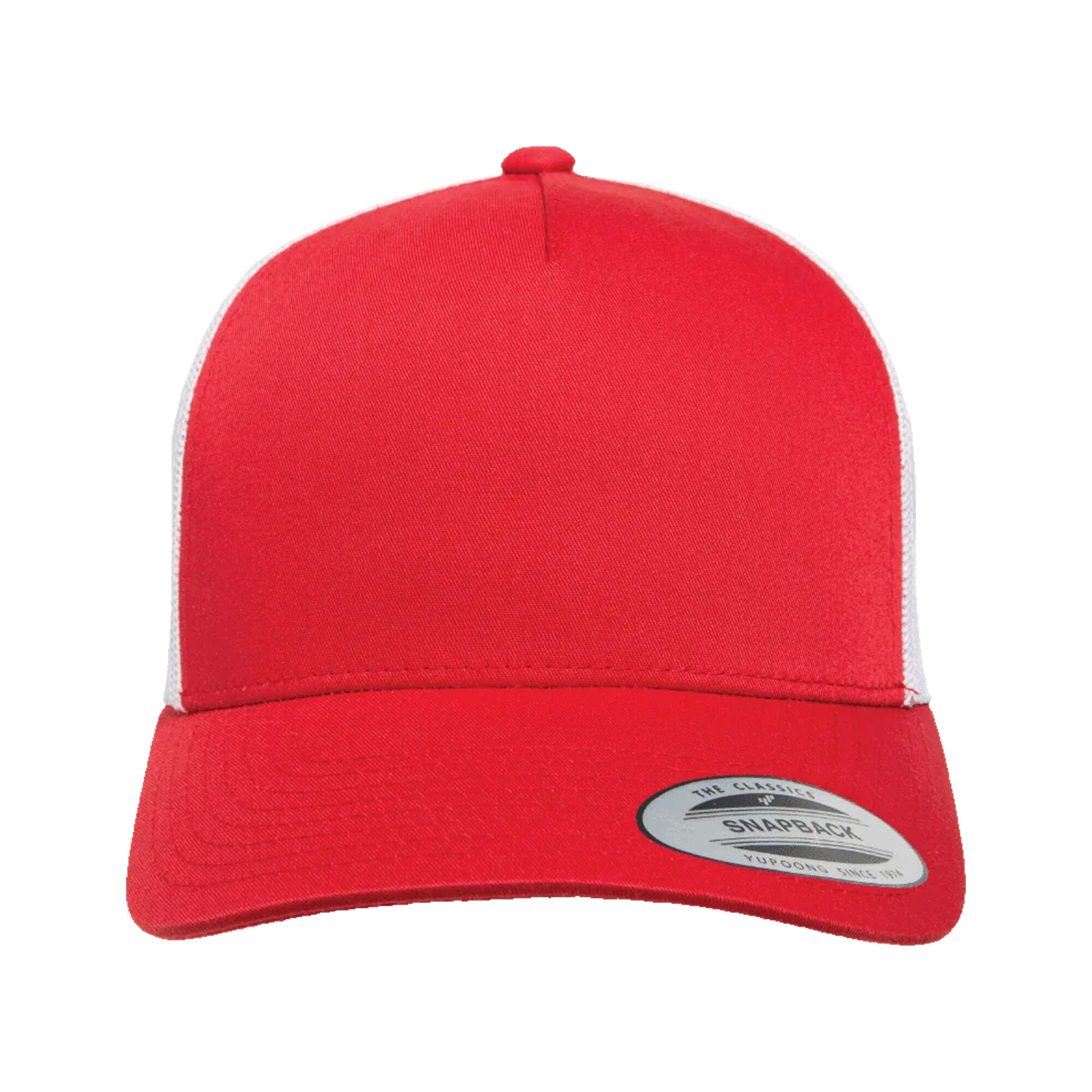 Retro 5 Panel Two Tone Trucker Cap 3/3