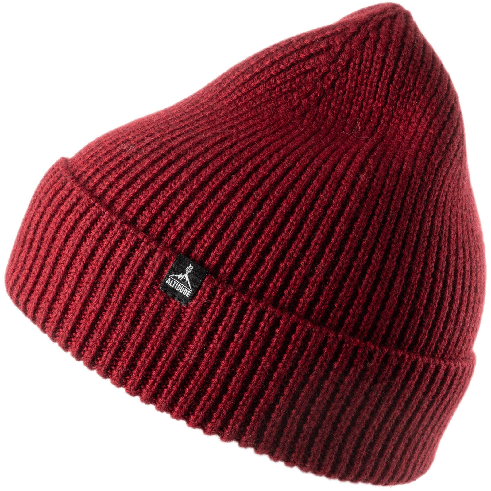ALTIDUDE Wintermuts Stevige ribgebreide muts unisex beanie 100% merinowol