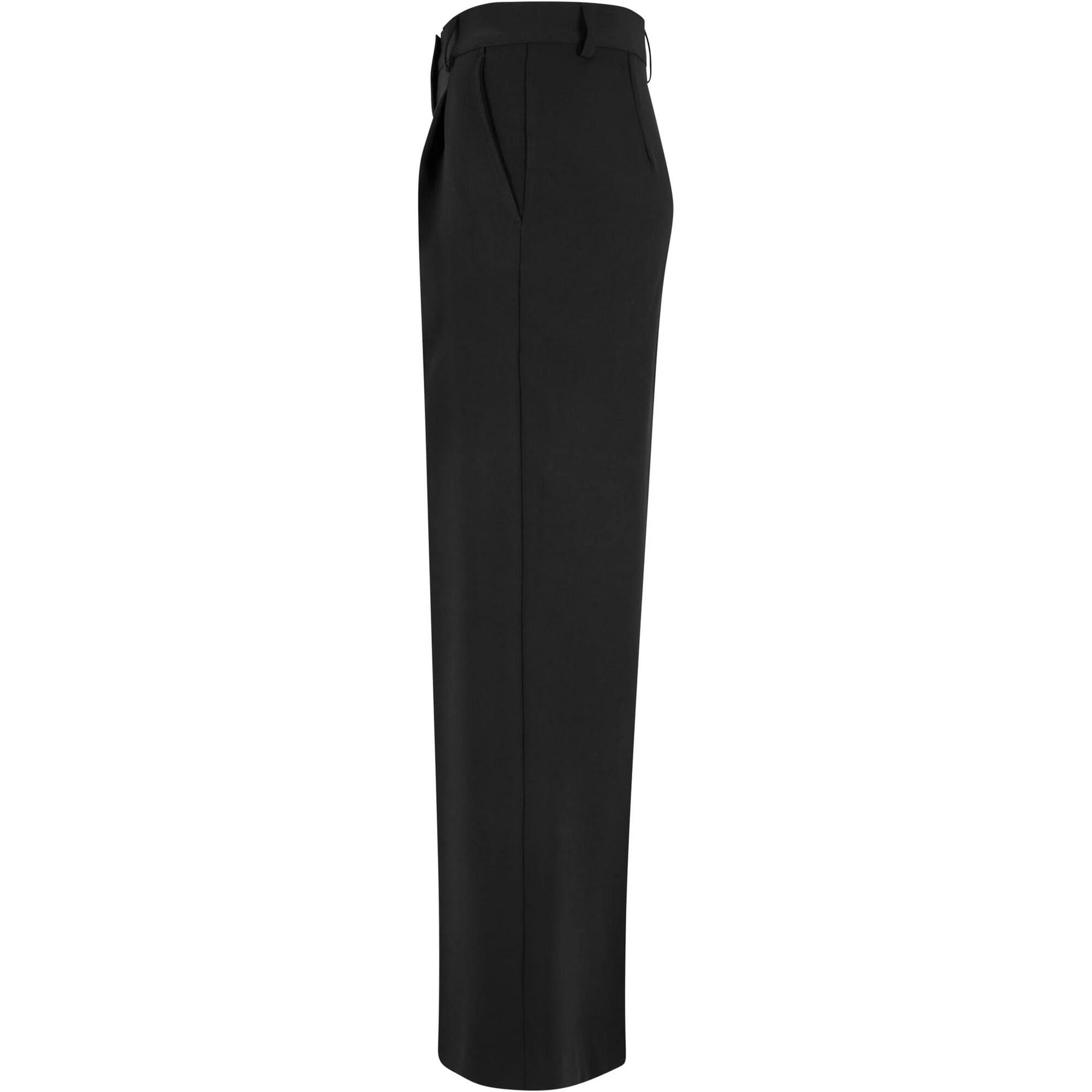 Pantalone Gamba Larga Donna Urban Classics Nero 3/4