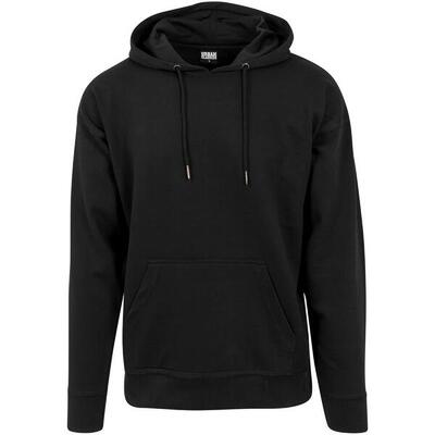 Heren sweat oversized hoodie (zwart)