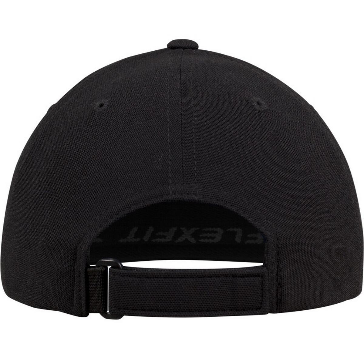Boné de basebol Unissexo Adulto 110 Cool & Dry Mini Pique (Preto) 2/3