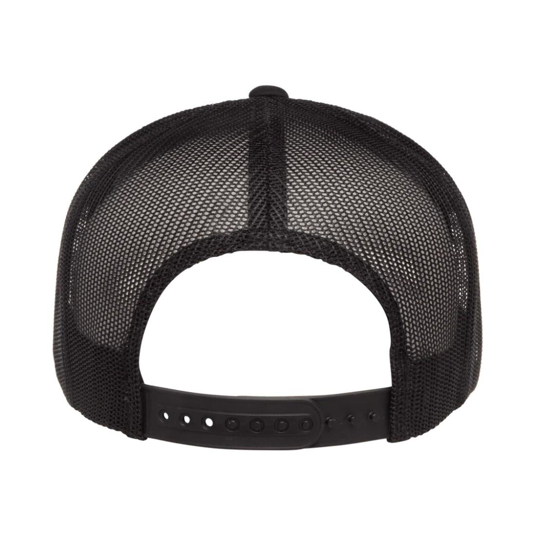 Cappellino Da Camionista Flexfit Classic Nero 2/3