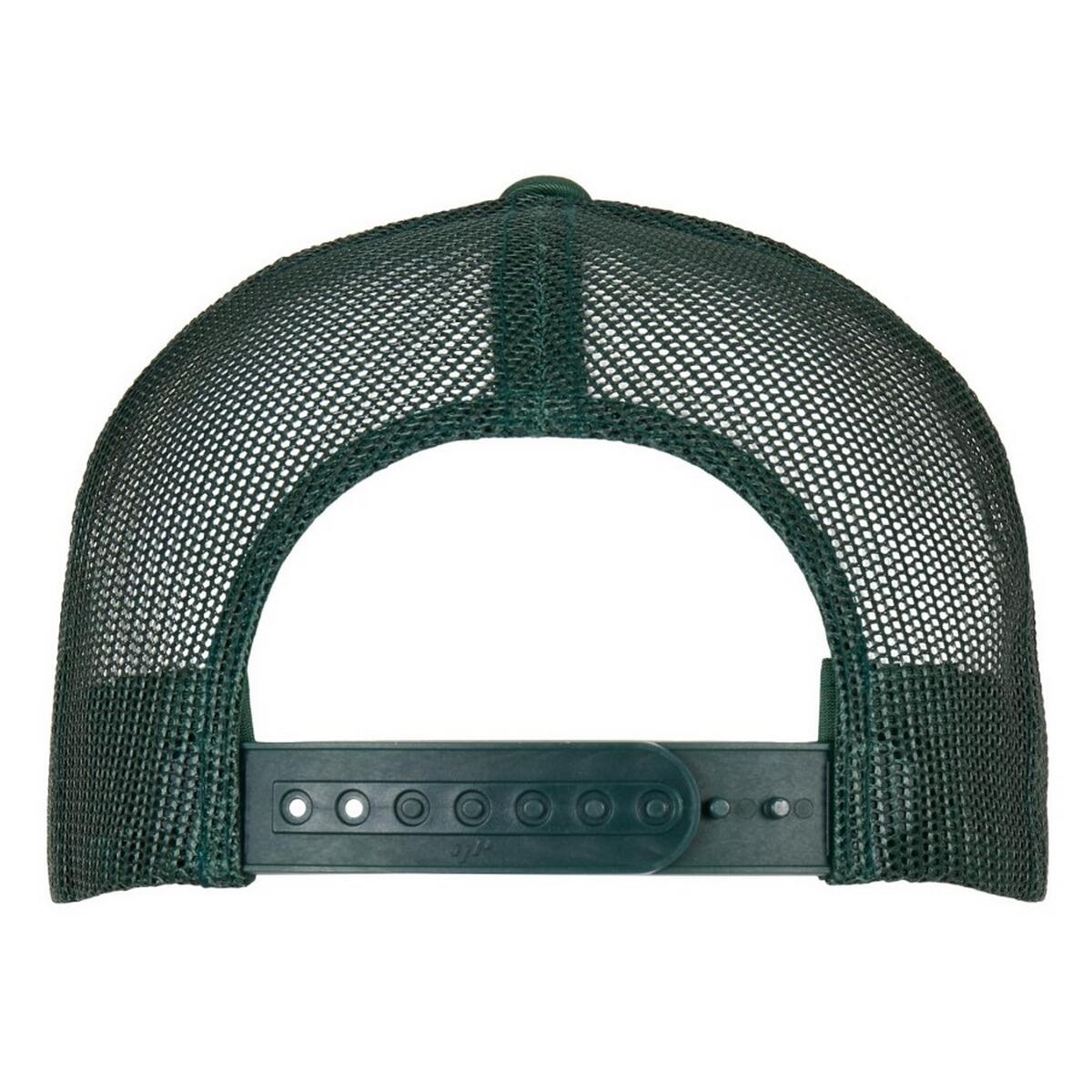 Casquette Trucker Motif/style Rétro (Vert) 2/3