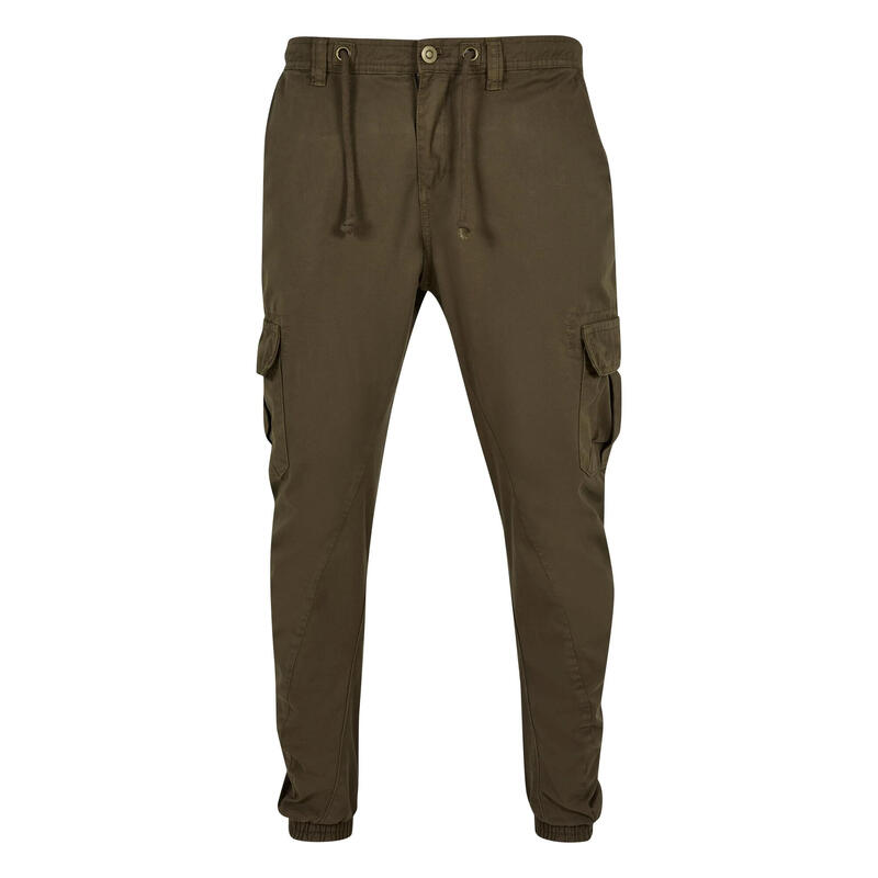 Effen Cargo Broek voor heren (Olijf)