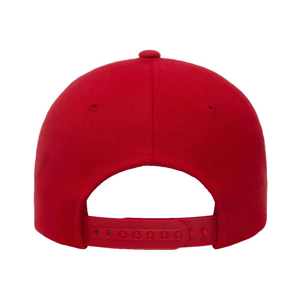 Boné Snapback YP Classics Curved 5 Panel (Vermelho) 2/3