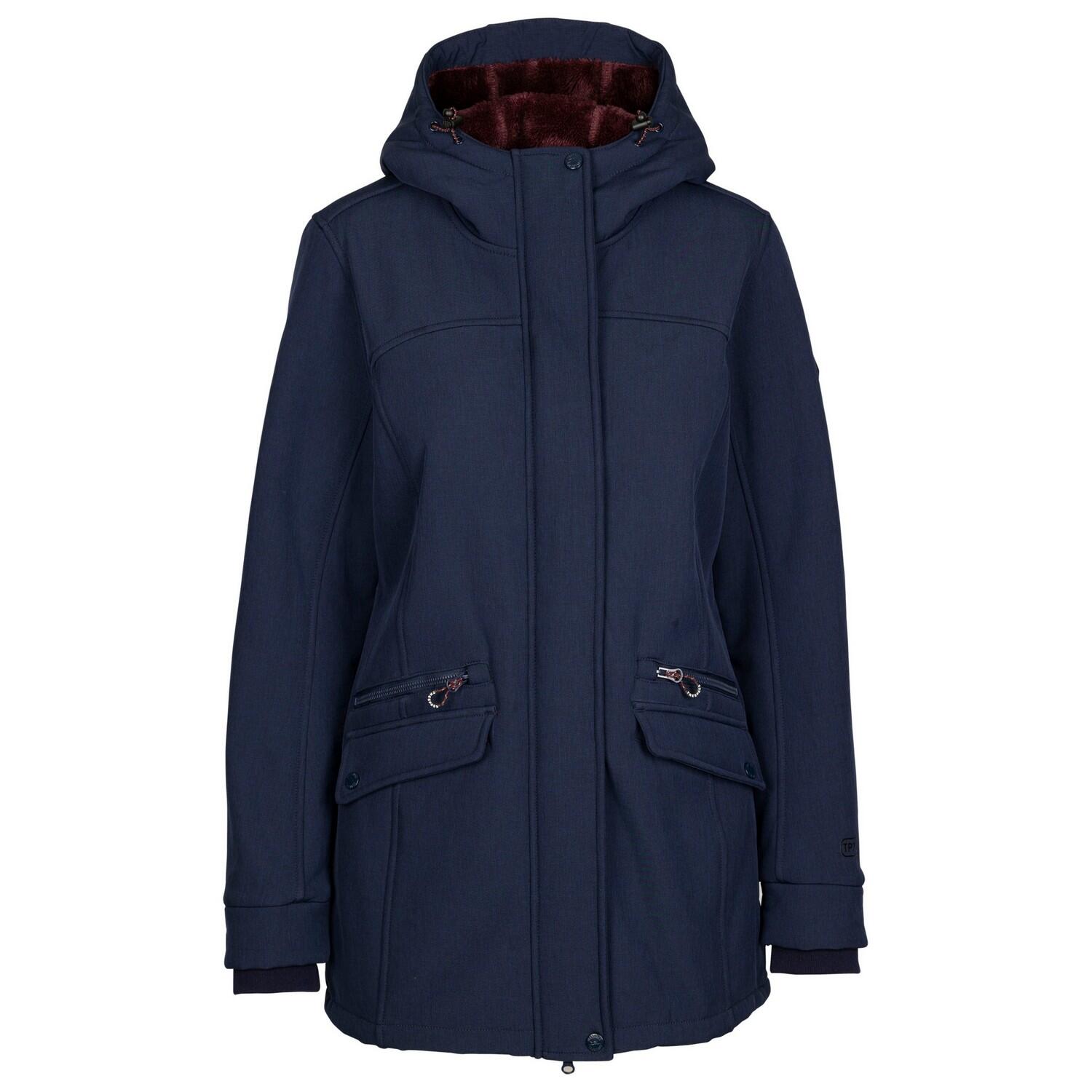 TRESPASS Giacca Soft Shell Donna Trespass Anza Blu Navy