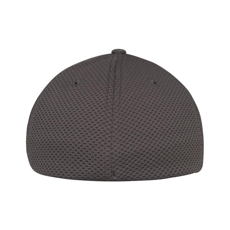 Zeshoek Jersey 3D Baseball Cap (Donkergrijs)