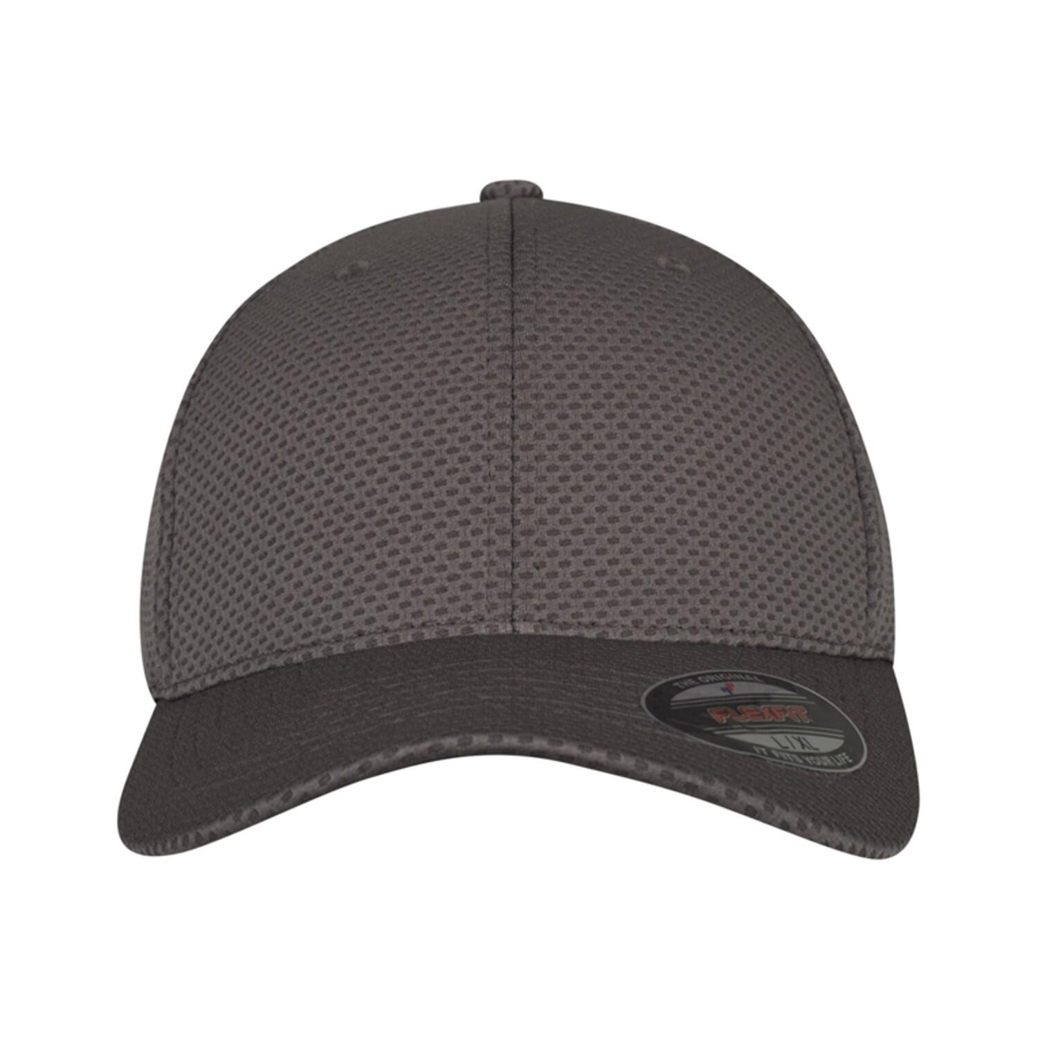 Boné de basebol Hexagon Jersey 3D (Cinzento Escuro) 4/4